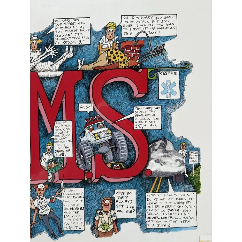 Peter‎ Kuhlman EMS Cartoon Print Art - Picture 6 of 9